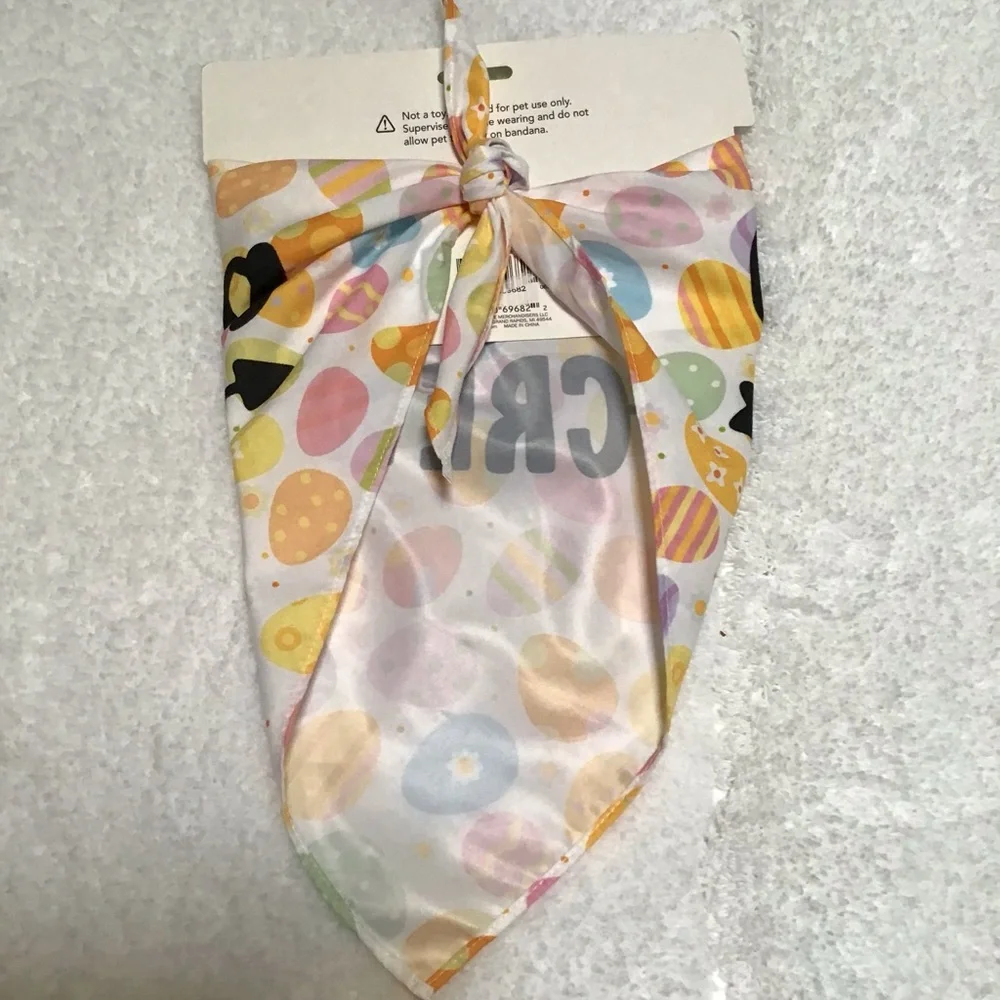 Hunting Crew‎ Easter Egg Pet Scarf Kerchief NWT